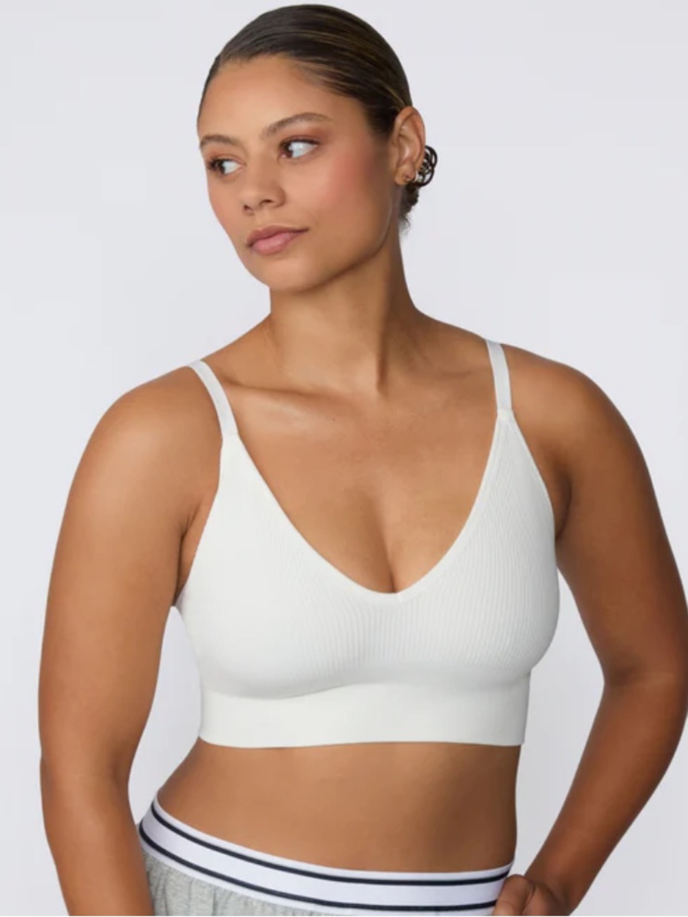 Harper Wilde Ribbed Seamless Triangle Bralette